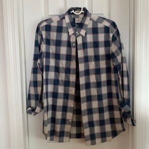 J Crew Cotton Checker Shirt